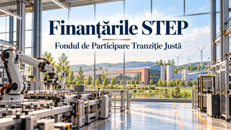 Finanțările STEP – Fondul de Participare Tranziție Justă