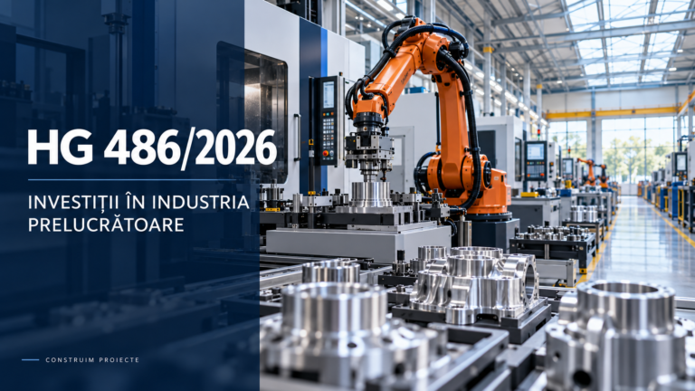 HG 486/2026: ce finanțează statul în industria prelucrătoare pentru a reduce dependența României de importuri